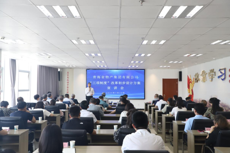 省星空娱乐集团举办“三项制度”改革初步设计方案宣讲会