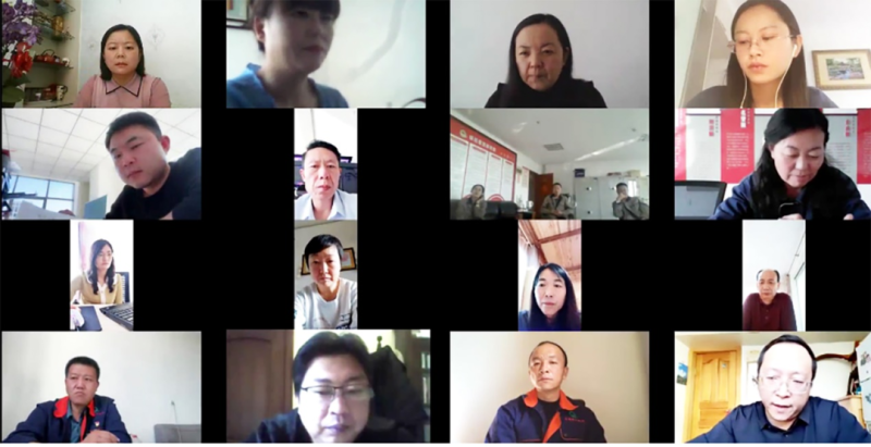 同心聚力抗疫情 线上学习不停歇——省星空娱乐集团纪委召开2022年第6次委员学习（扩大）会