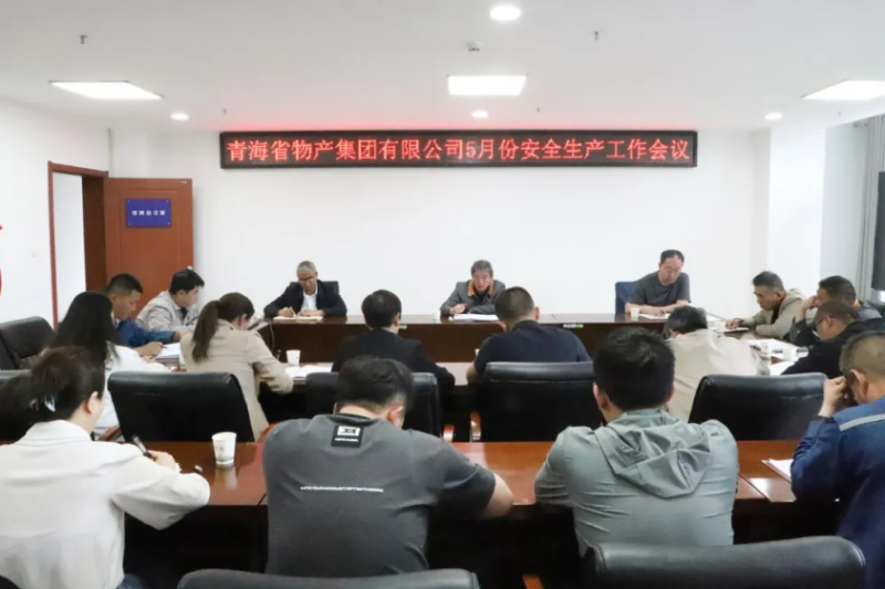 省星空娱乐集团召开2025年5月份安全生产工作会议