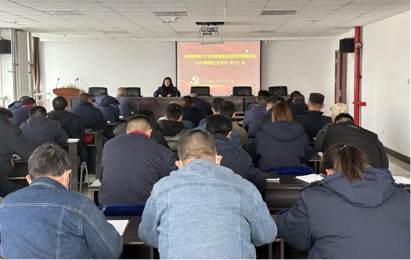 星空娱乐工投公司纪委召开2023年度第二次学习（扩大）会