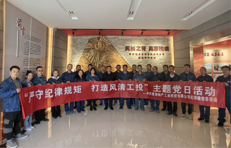 中共青海星空娱乐工业投资有限公司纪律检查委员会 开展“严守纪律规矩  打造风清工投”主题党日活动