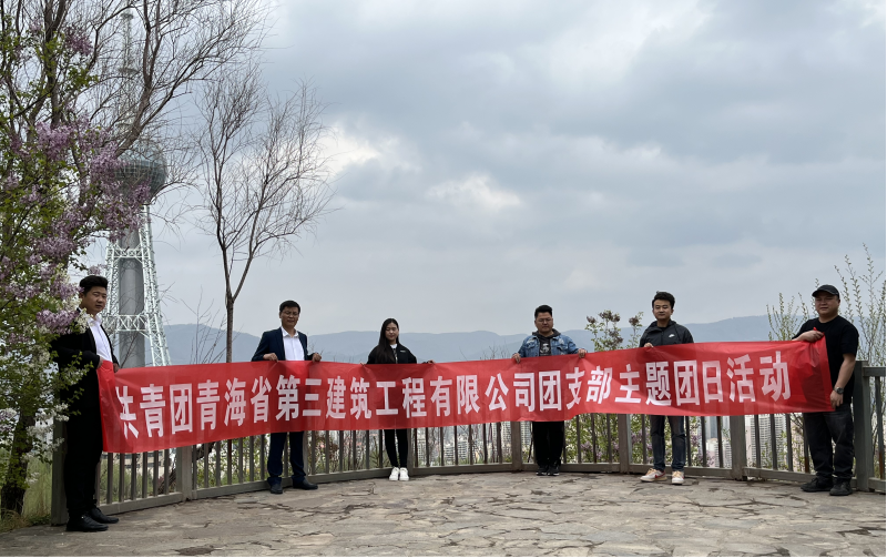共青团青海省第三建筑工程有限公司支部委员会 “珍爱自然资源, 增强环保意识，，，，，，，凝聚青年力量”     主题团日活动