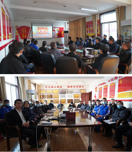 领航中国再铸荣光 造福人民永续华章——星空娱乐汽贸公司党员干部职工热议党的二十大胜利召开