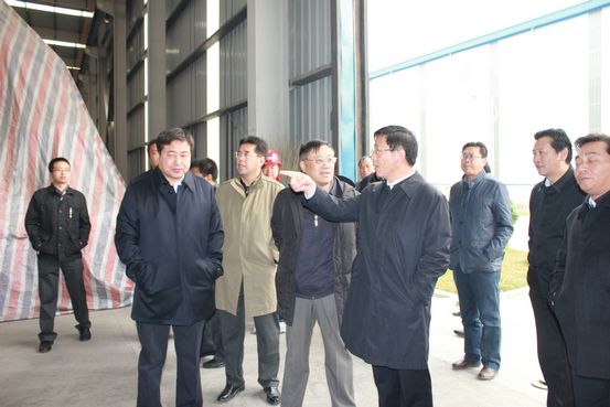 西宁市市长王予波实地考察青海星空娱乐北川工业物流园