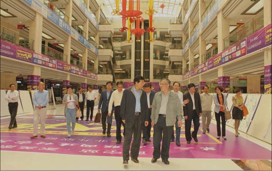 副省长王黎明一行视察朝阳物流园区，，，，，，临空经济开发区工作