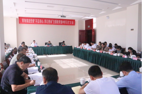 省星空娱乐集团党委召开“不忘初心、牢记使命”主题教育第十四次集中学习（扩大）会