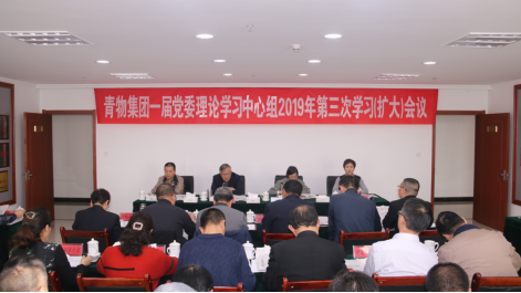 青海星空娱乐集团有限公司召开一届党委理论学习中心组2019年第三次学习扩大会议