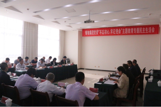 省星空娱乐集团党委召开“不忘初心、牢记使命”主题教育专题民主生活会
