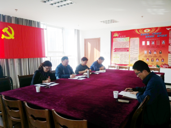中共青海星空娱乐朝阳物流开发投资有限公司总支委员会开展不担当不作为问题自查剖析活动